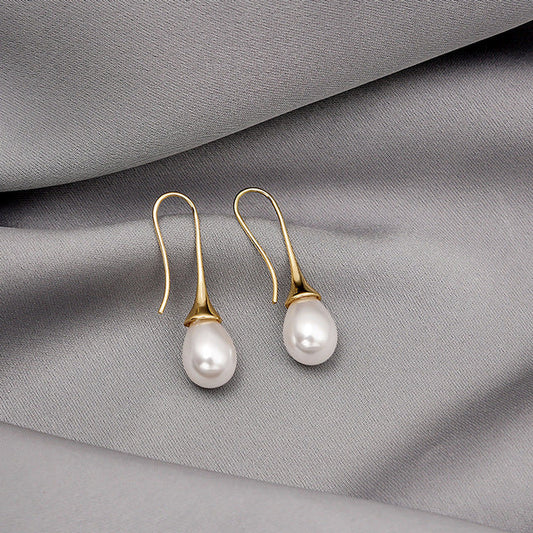 Pendientes de perla tipo gota