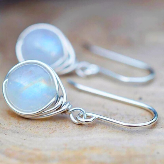 Pendientes de Luna Estilo Vintage