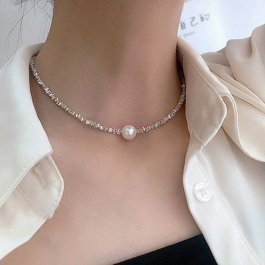 Collar de perlas elegante